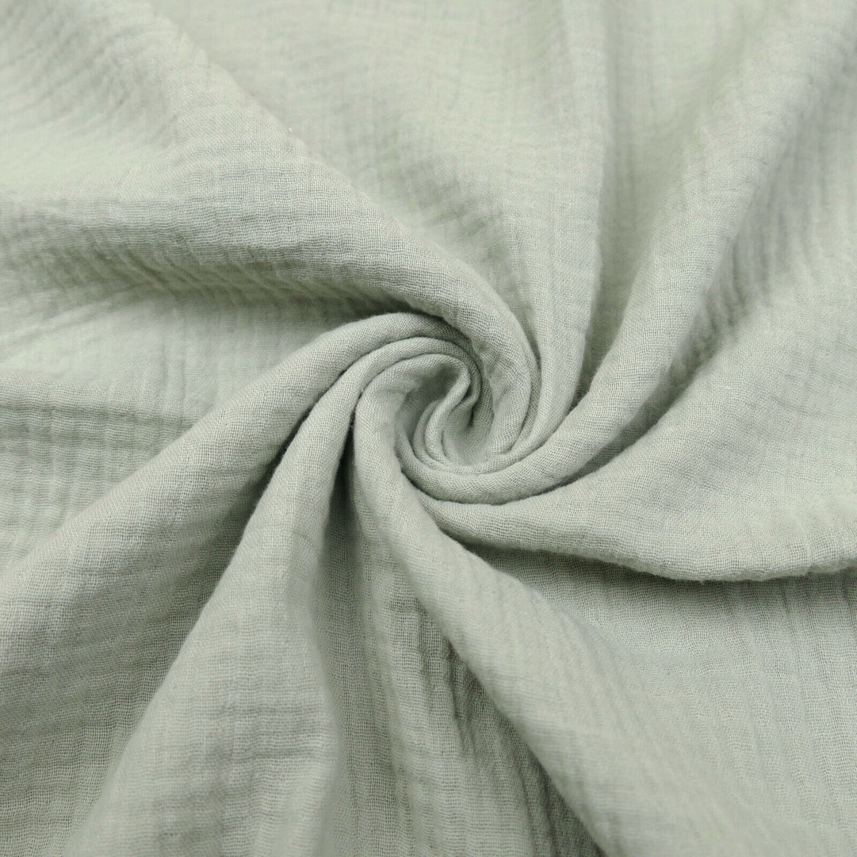Double Gauze Plain Pure Cotton - Old Green